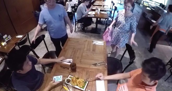 son surprises parents