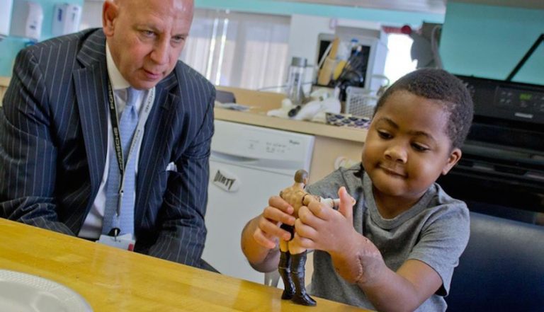 Boy With First Ever Double Hand Transplant Joyfully Shares What It Means To Him