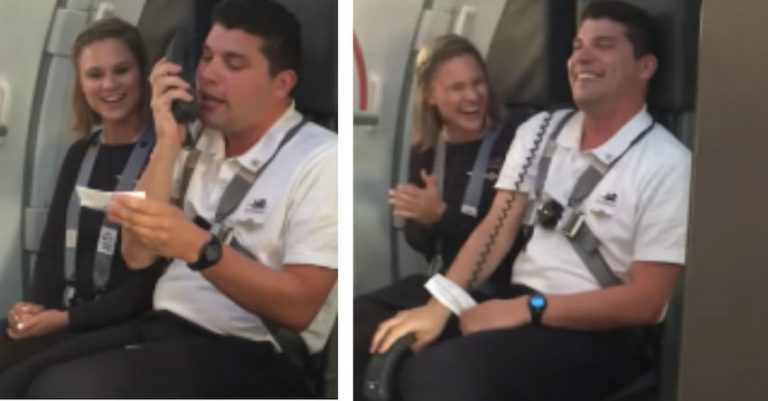 Flight Attendant Entertains Passengers With Hilarious Looney Tunes Impersonations