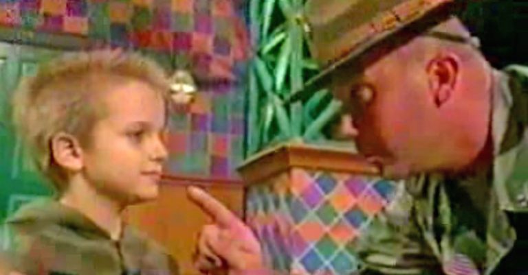 Drill Sergeant Tries To Scare Kid Straight But Is Shocked By The Boy’s Response