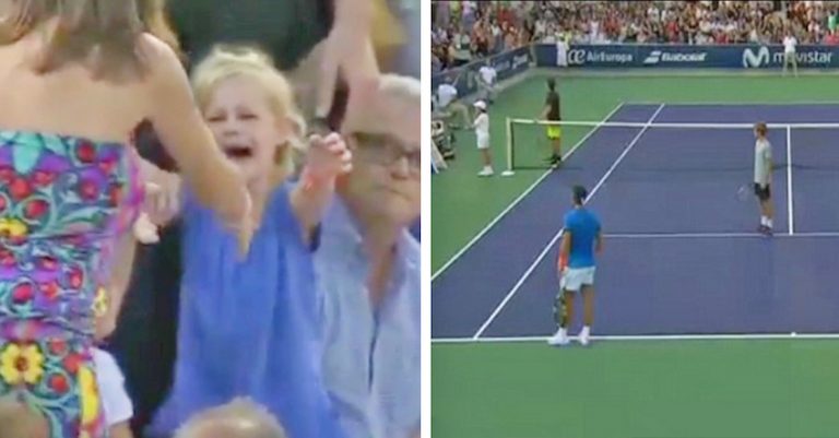 Rafael Nadal Stops Tennis Match When Distraught Mom Can’t Find Her Lost Little Girl