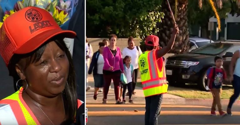 Crossing Guard Fights Off Woman Trying to Kidnap An 8-Year-Old Girl