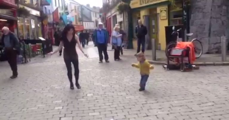toddler irish dancing