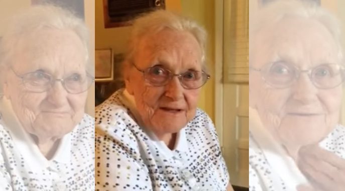 92-Year-Old Chokes Up Listening To Willie Nelson Sing The Song She Just Wrote