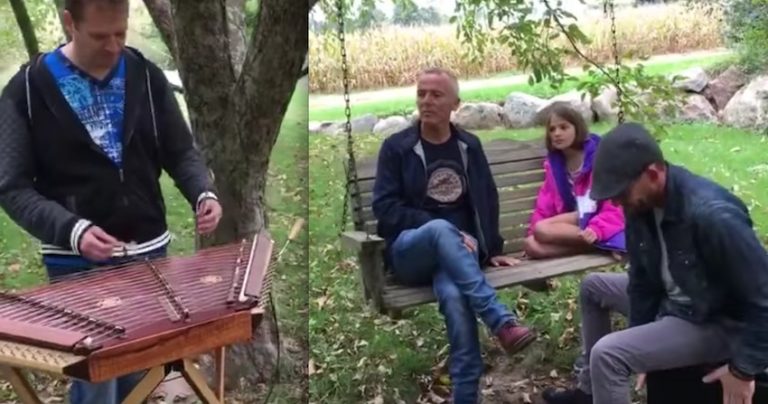 Tears For Fears Joins Man Playing Dulcimer In His Backyard For Impromptu Performance