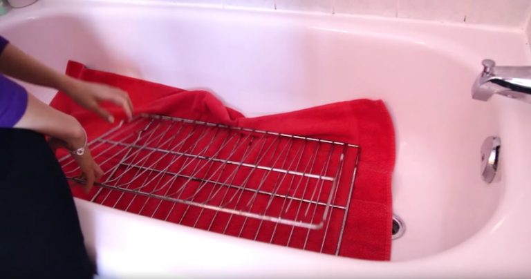 clean oven racks