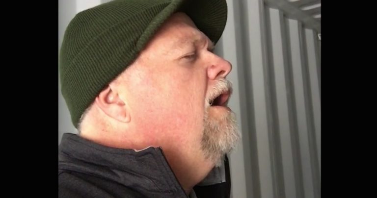 Man Sings In Shipping Container And It Is Unexpectedly Beautiful
