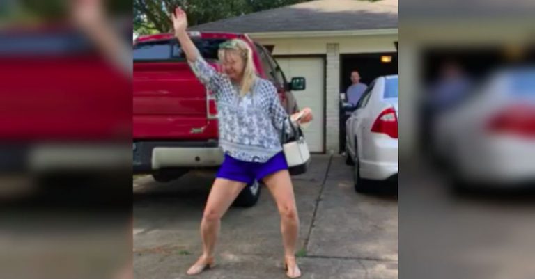mom dancing
