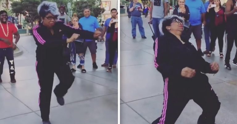 Street-Dancing Grandma Knows How To Boogie