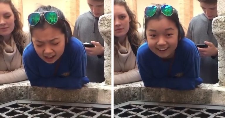 17-Year-Old Girl Sings ‘Hallelujah’ Into An Old Well And Gives Everyone Goosebumps