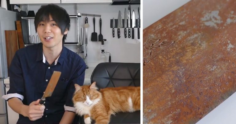 Man Hustles Buyer After Selling Rusty Knife For $3, But Buyer Gets The Last Laugh