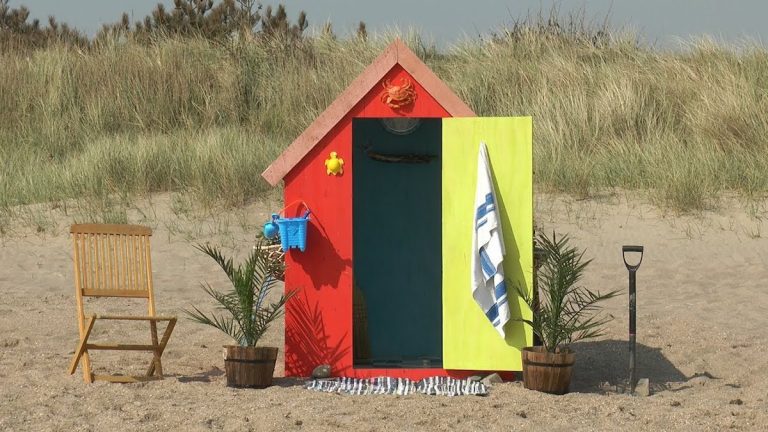 Man Builds A Beach Hut With Secret Rooms Underneath The Sand
