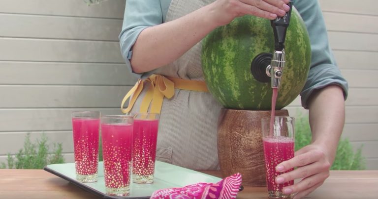 How To Make A Watermelon Keg