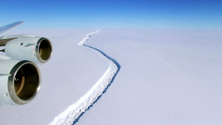 Vast Iceberg Weighing More Than One Trillion Tons And Size Of Delaware Has Broken Off From Antarctica