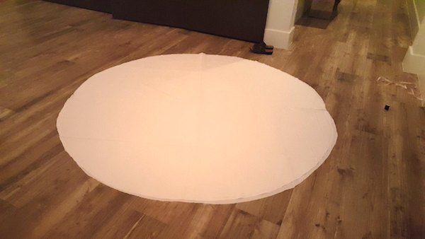 Man Makes His First Ever Bean Bag Chair So He Can Snuggle With His Dog