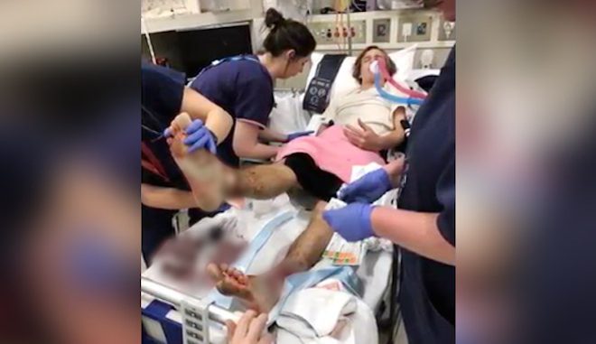 Teen Recovering After Feet Covered With Hundreds Of Pinholes Made By Mystery Sea Bugs