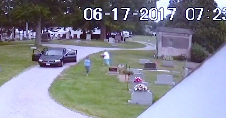 Two Women Stealing From Graves Get Caught After Cemetery Teaches Them A Lesson