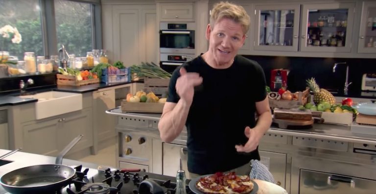 Gordon Ramsay Eggs baked in hash browns