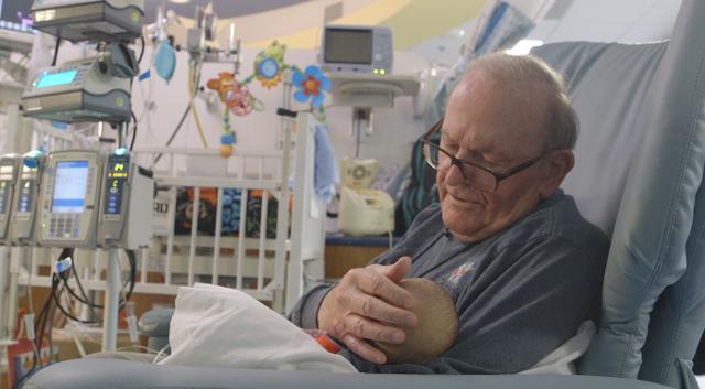 Grandpa Who Comforts Preemie Babies Called ‘A Treasure’