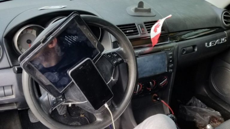 distracted driver