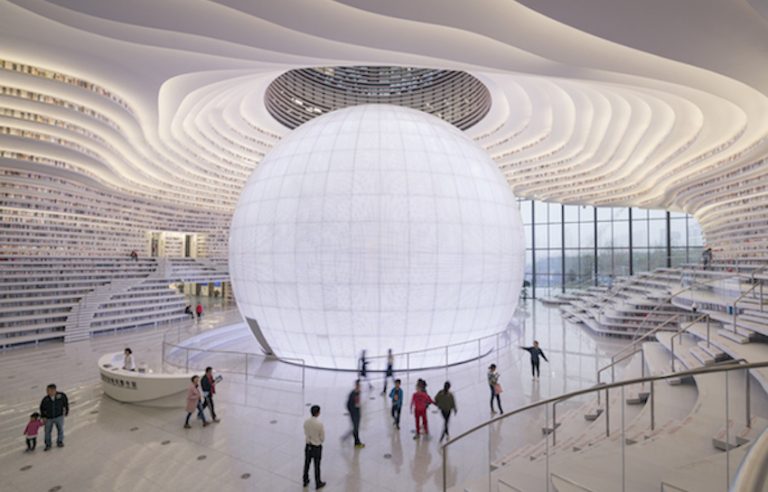 Futuristic New Library Is Book Lover’s Dream Come True