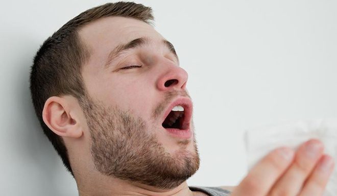 Man Ruptures His Throat Trying To Hold In A Sneeze