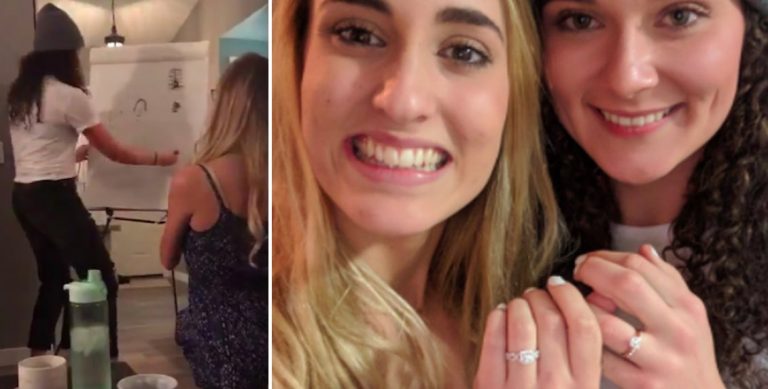 Couple Surprise Each Other By Proposing At The Same Time