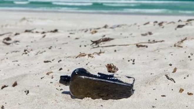 World’s Oldest Known Message In A Bottle Washes Ashore in Australia