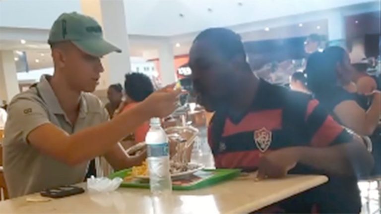 Fast-food Employee Takes Time To Feed Man With Disability In Viral Video