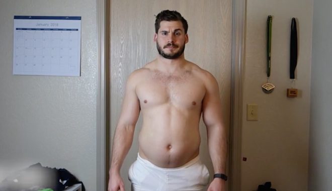 Man Transforms His Body In 3 Months In Inspiring Time-Lapse Video
