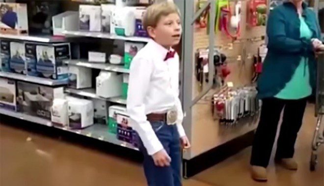 Yodeling Walmart Kid Is Melting Hearts With His Singing
