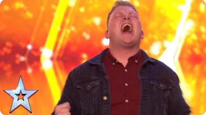 Young Man Is So Nervous He Is Told To Stop Singing, But He Goes On To Earn Golden Buzzer