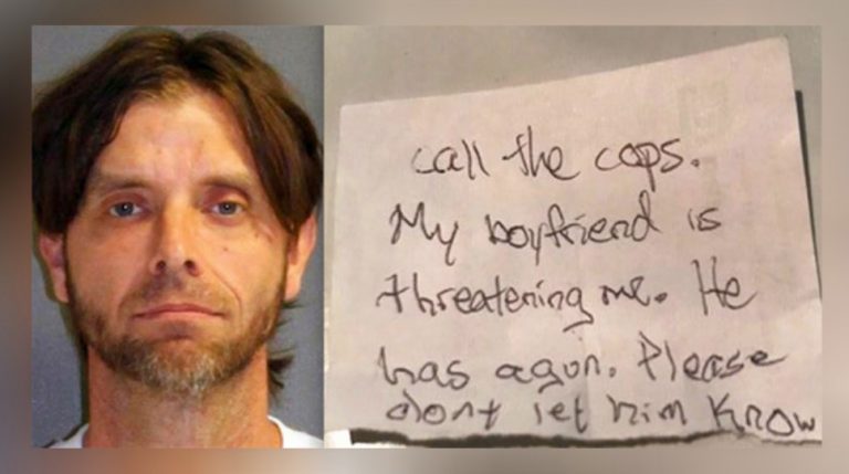 Woman Slips Note To Veterinarian Saying Boyfriend Holding Her Captive