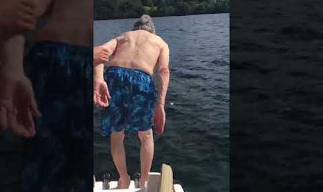 Grandpa Celebrates 106th Birthday On Boat Pulls And Off A Move That Surprises Entire Family