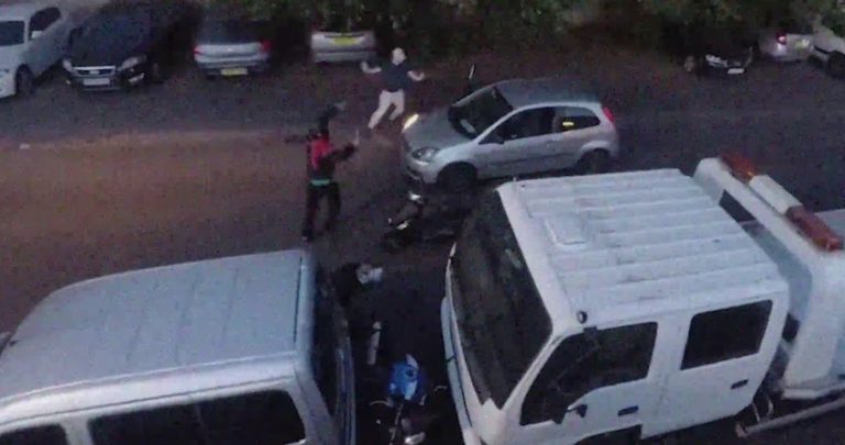 Motorbike Thieves Get Instant Dose Of Karma From Quick-Thinking Good Samaritan