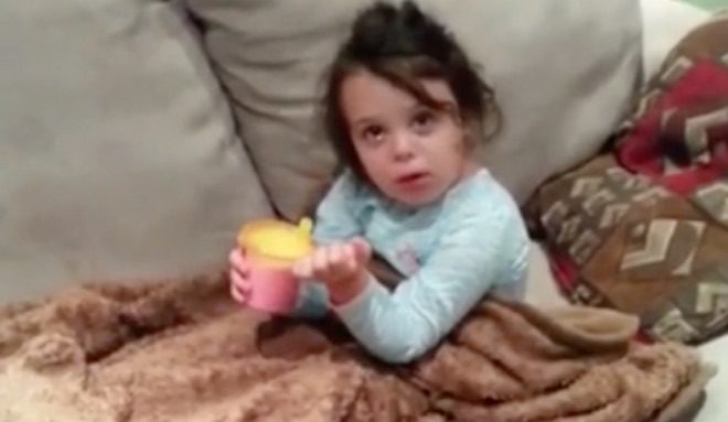 Little Girl Has The Sweetest Reaction to Her Mother’s Prank