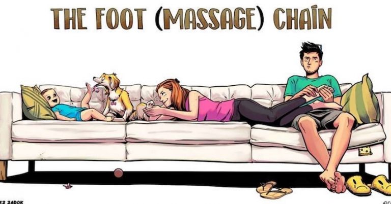 Cartoonist Shares The Joys And Laughter Of Living With Dog And New Baby