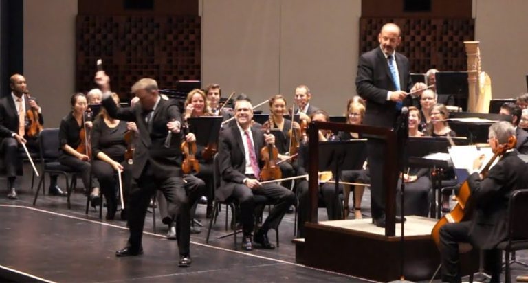 Triangle Player Performs Hilarious Solo At Symphony