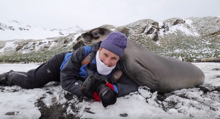 Woman Learns Hazards of Being a Wildlife Photographer From Adorable Teacher