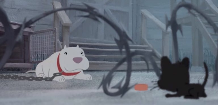 Pixar’s New Short About A Stray Kitten And A Pit Bull Tugs On The Heartstrings