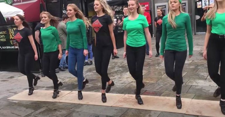 Dancers Wow Spectators With Their Modern Twist On Irish Dance