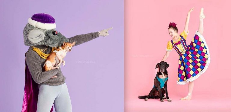 Delightful ‘Muttcracker’ Pairs Rescue Dogs With Dancers To Find Them Homes