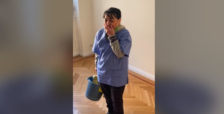 Cleaning Woman Laid Off Due To COVID, Gets Surprise Gift Of Apartment In Building Where She Worked