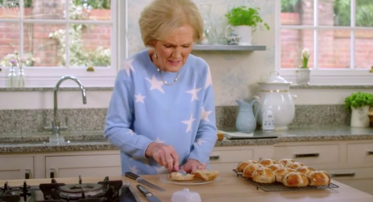 Mary Berry Shares Her Scrumptious Hot Cross Buns Recipe