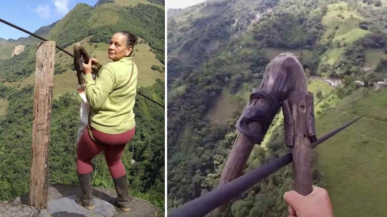 Colombian Towns Linked By Incredible Method of Transport