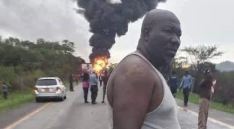 Trucker Saves 8 People From Fiery Bus Crash On Christmas Eve