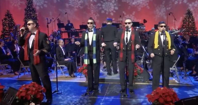United States Navy Band’s Performance of ‘White Christmas’ Is A Holiday Delight