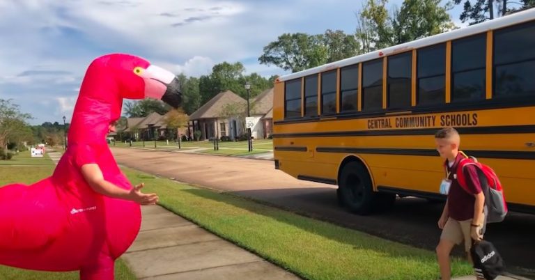 Brother Embarrasses His Younger Brother At Bus Stop Every Day