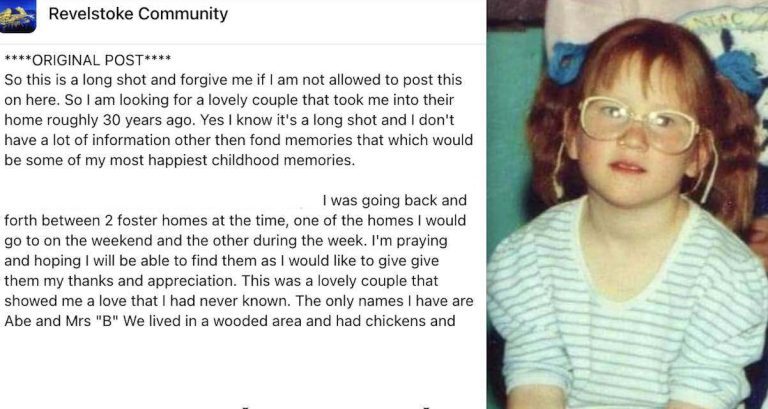 Woman Looking For Foster Family Who Was Kind To Her 30 Years Ago Gets Heartwarming Response