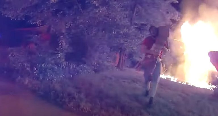 Nick Bostic saves family from house fire